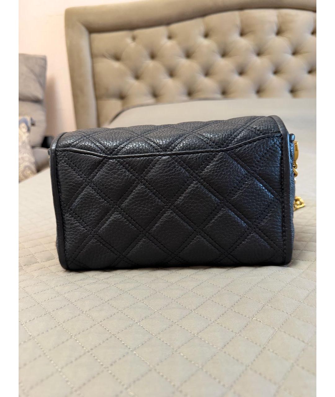 MARC JACOBS Черная кожаная сумка через плечо, фото 3
