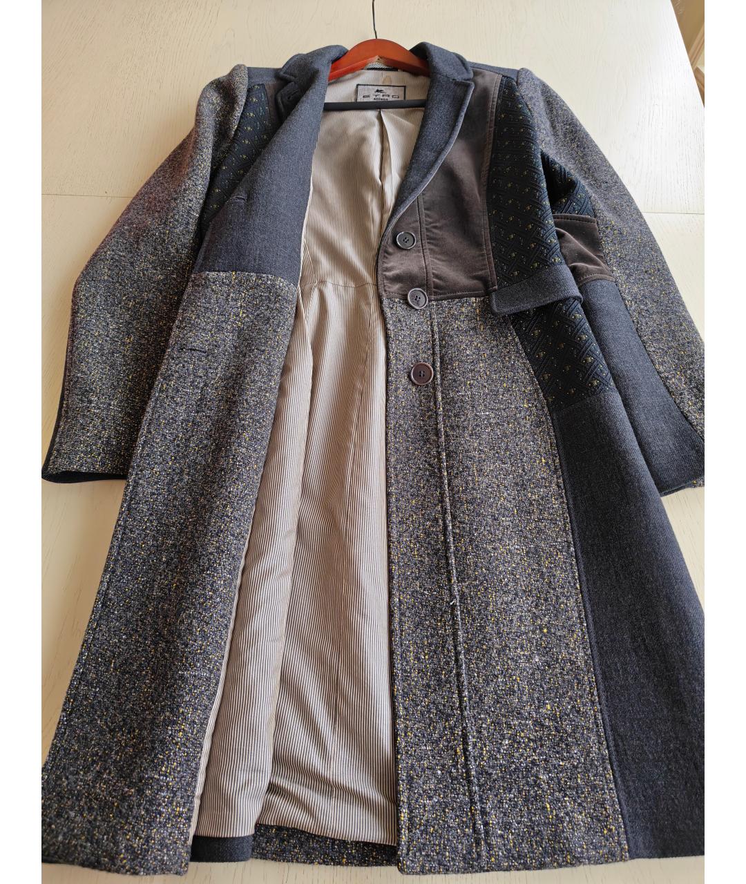 ETRO Шерстяное пальто, фото 5