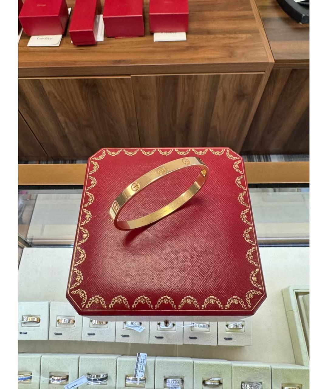 CARTIER Золотой браслет, фото 5