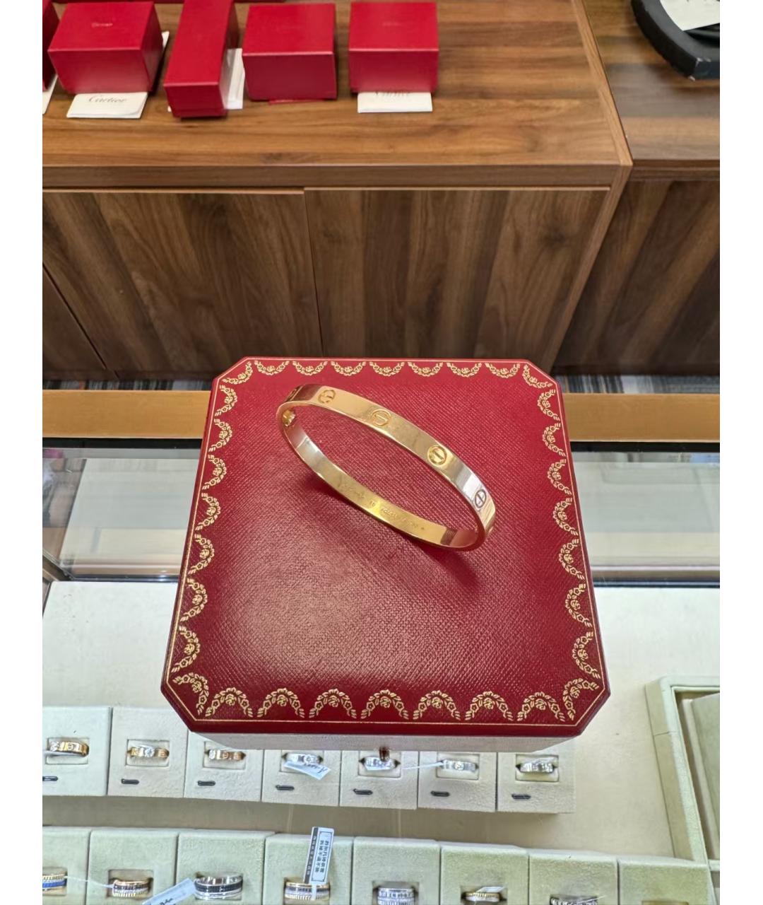 CARTIER Золотой браслет, фото 4