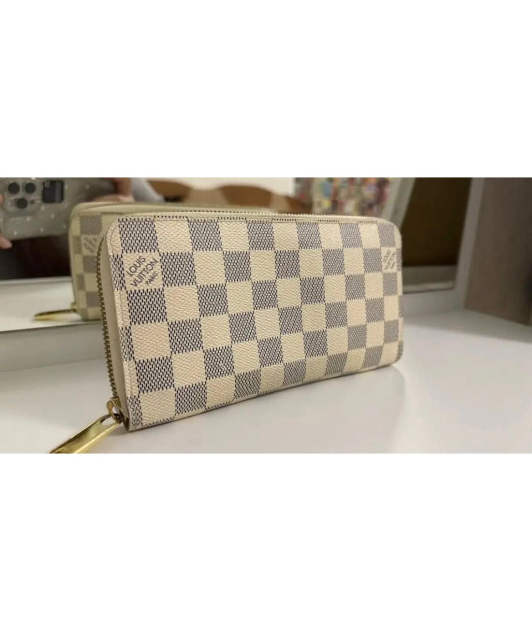 LOUIS VUITTON Бежевый кошелек, фото 7