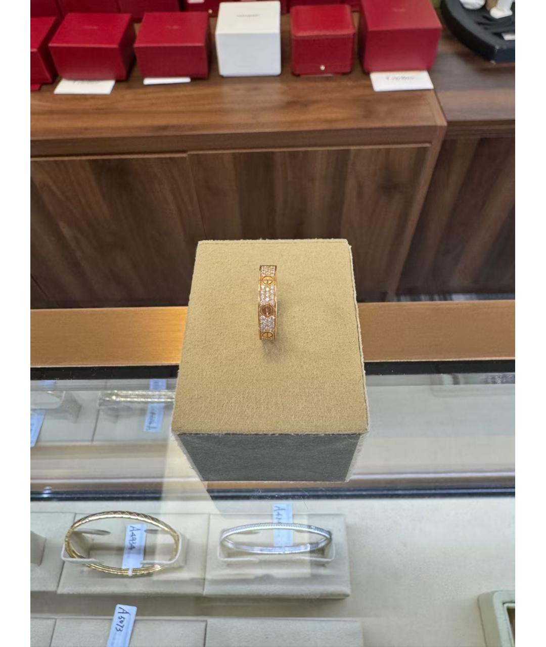 CARTIER Золотое кольцо из розового золота, фото 3