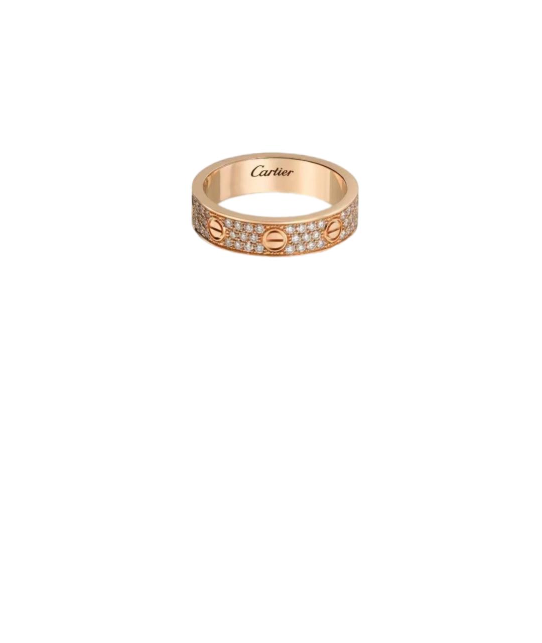 CARTIER Золотое кольцо из розового золота, фото 6