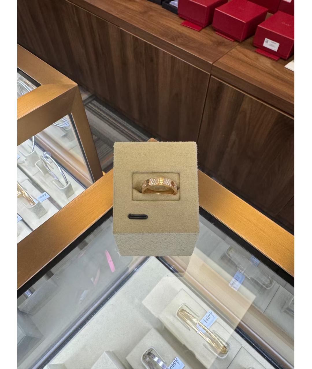 CARTIER Золотое кольцо из розового золота, фото 2