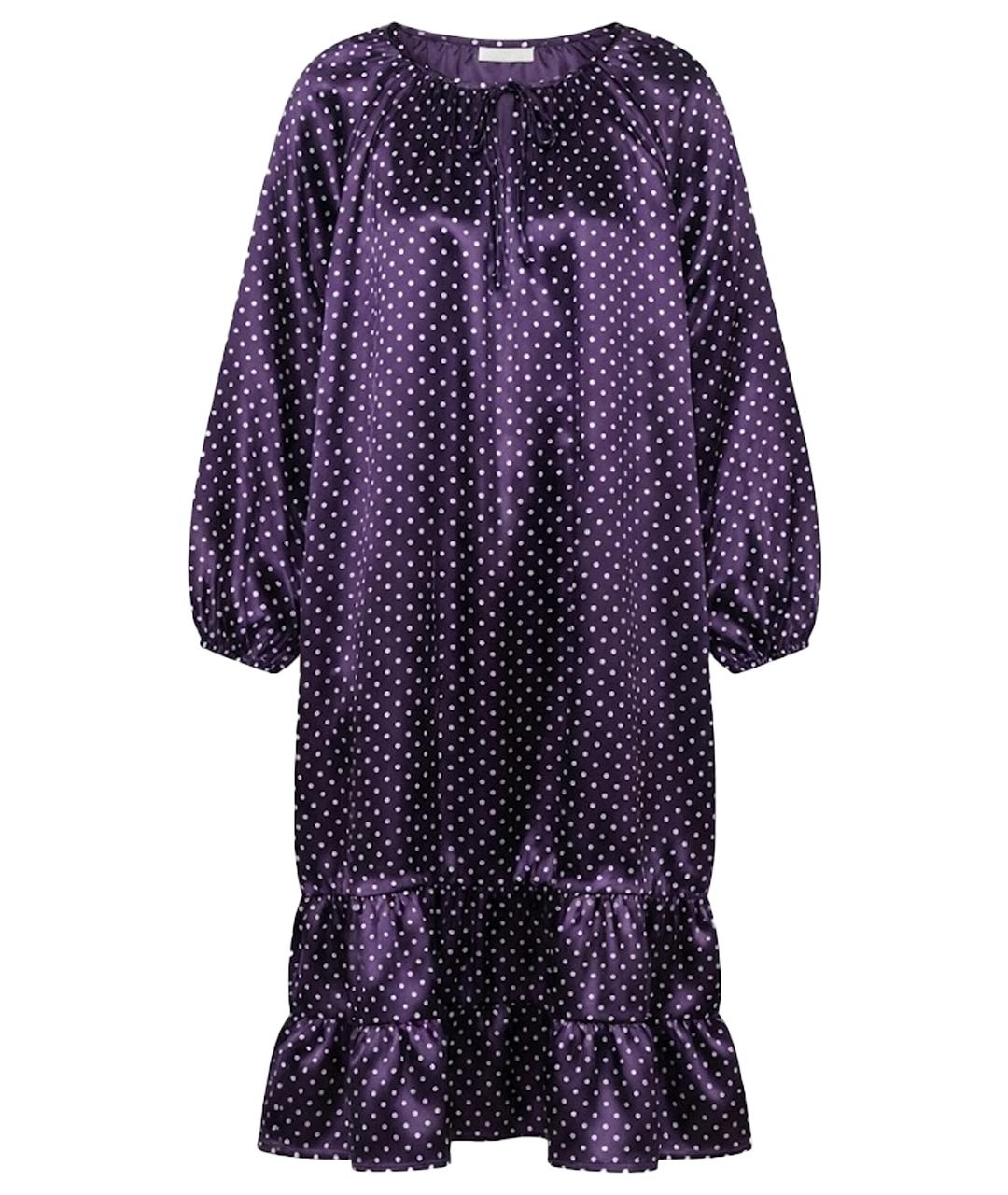 COMME DES GARÇONS Темно-синее полиэстеровое повседневное платье, фото 1