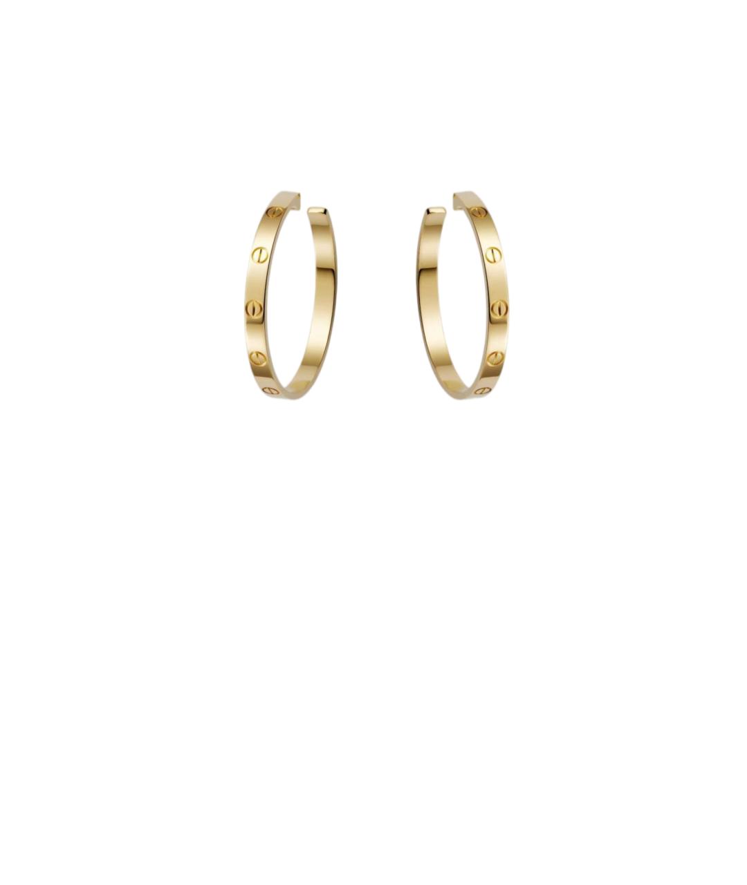 CARTIER Золотые серьги, фото 6