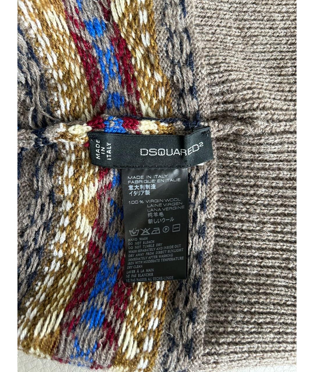 DSQUARED2 Шерстяная шапка, фото 4