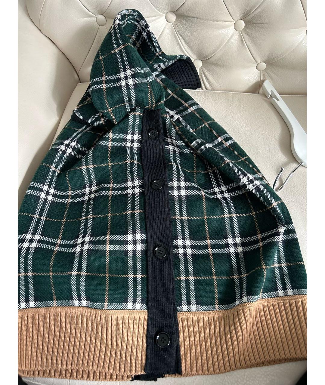BURBERRY Зеленый джемпер / свитер, фото 7