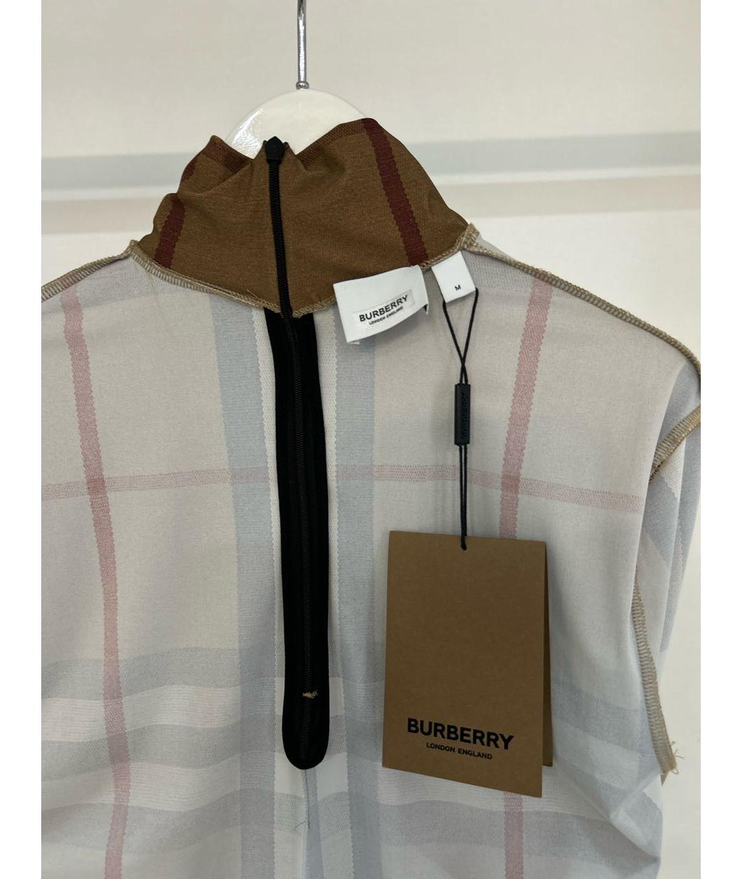 BURBERRY Коричневая полиамидовая водолазка, фото 3