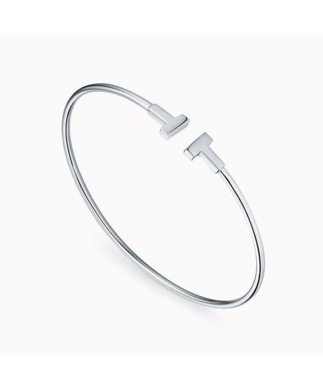 TIFFANY&CO Серебряный браслет из белого золота, фото 3