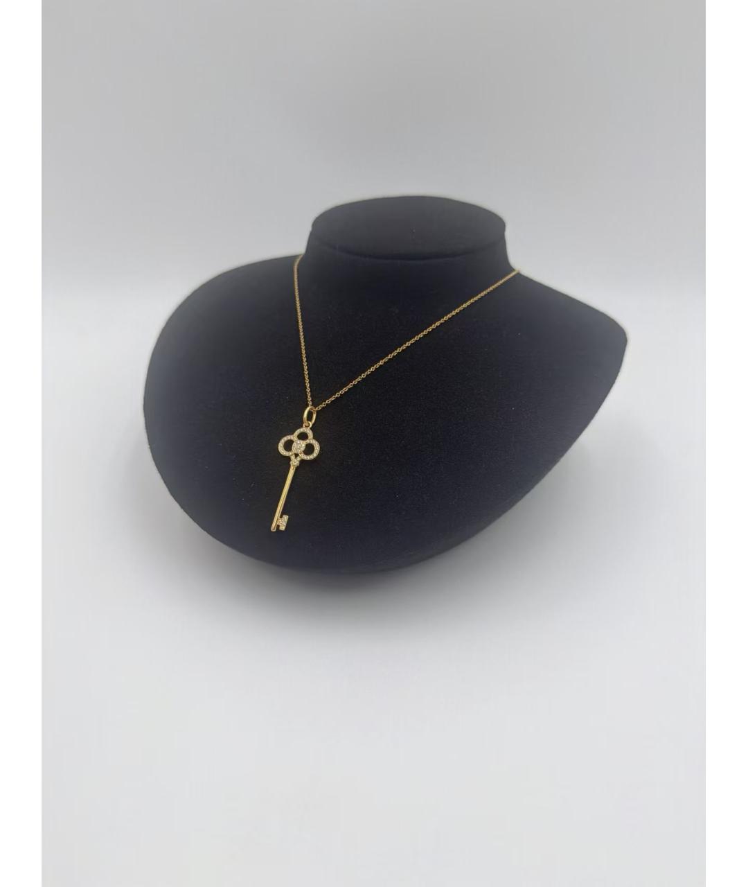 TIFFANY&CO Золотая подвеска, фото 4