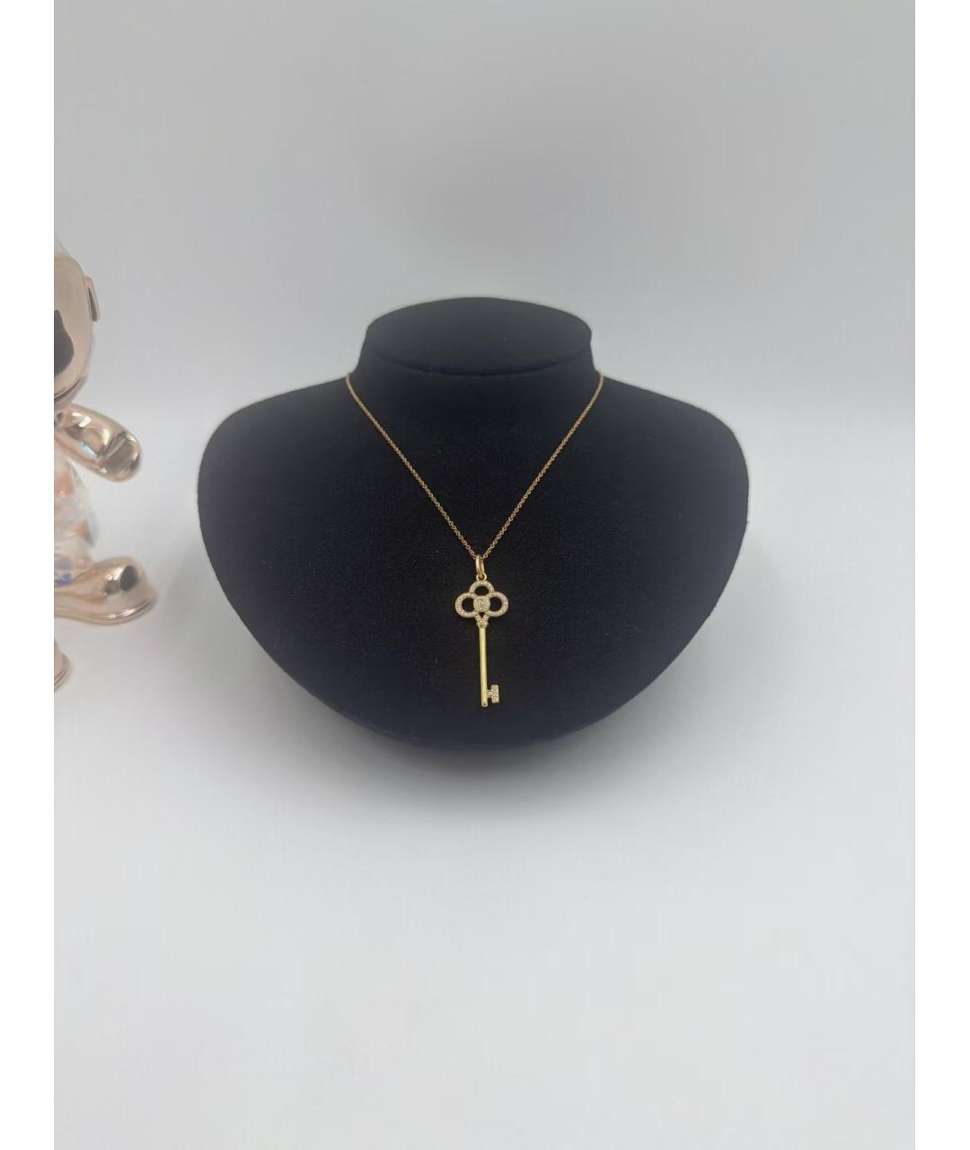 TIFFANY&CO Золотая подвеска, фото 2