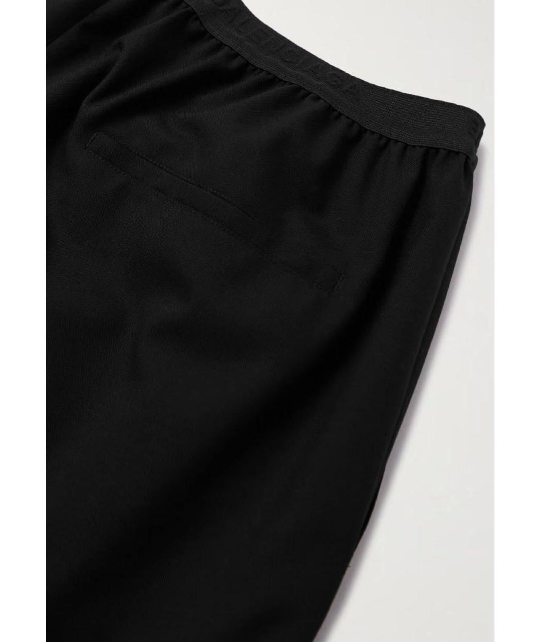 BALENCIAGA Черные прямые брюки, фото 4