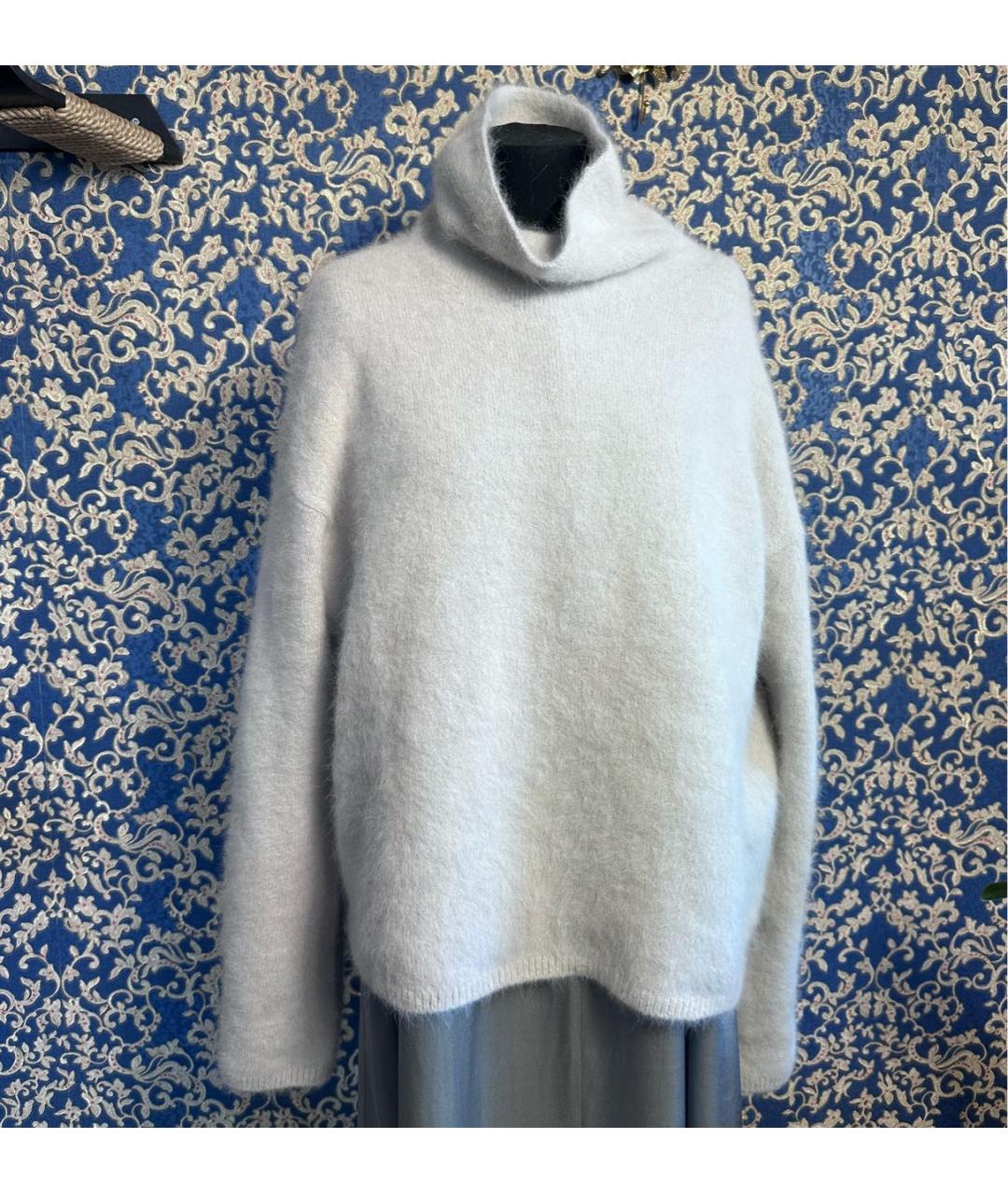 MAX MARA Серая кашемировая водолазка, фото 9