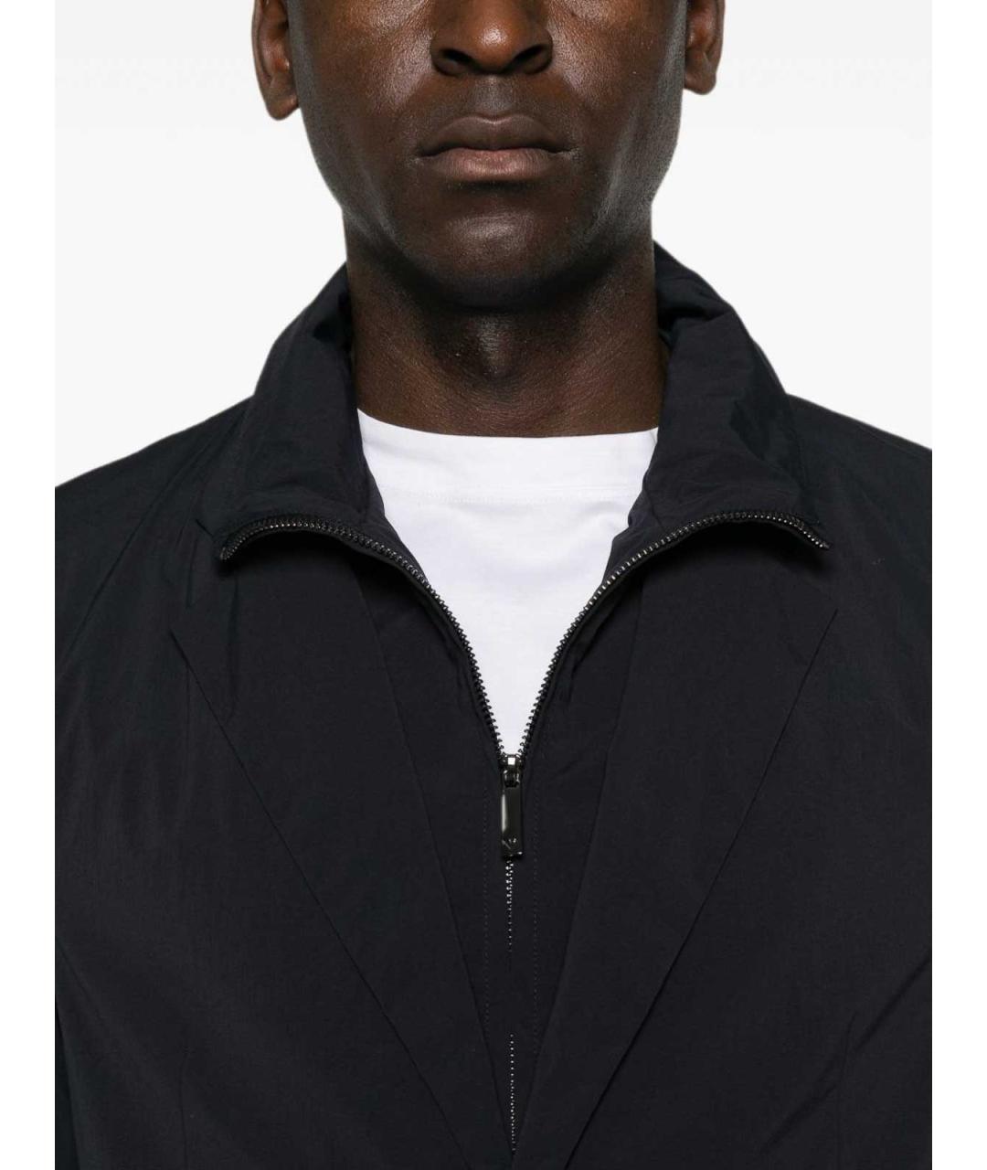 EMPORIO ARMANI Синий полиамидовый пиджак, фото 5