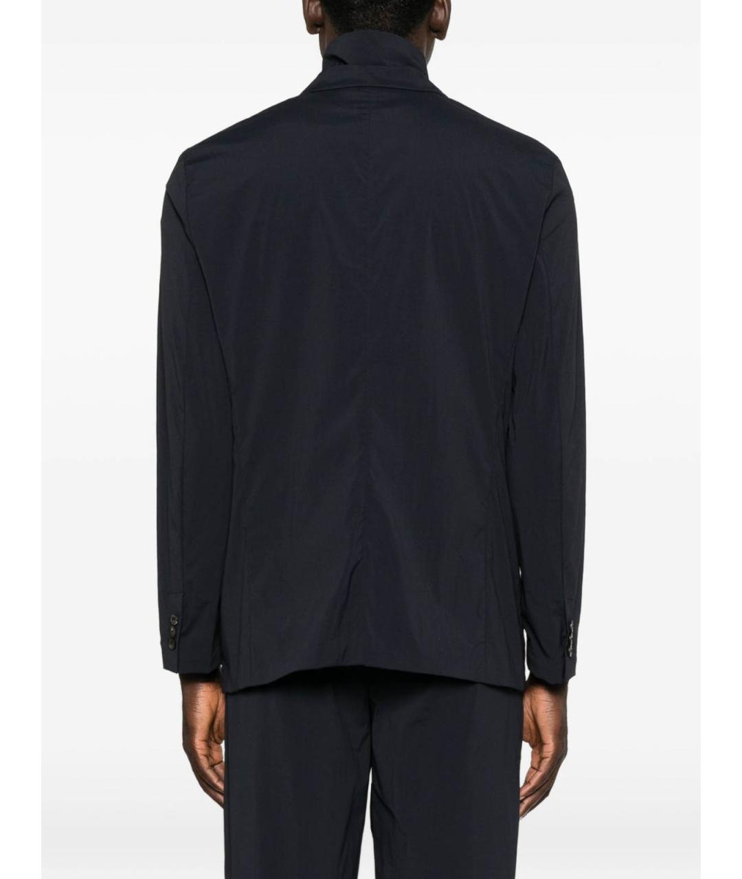 EMPORIO ARMANI Синий полиамидовый пиджак, фото 3