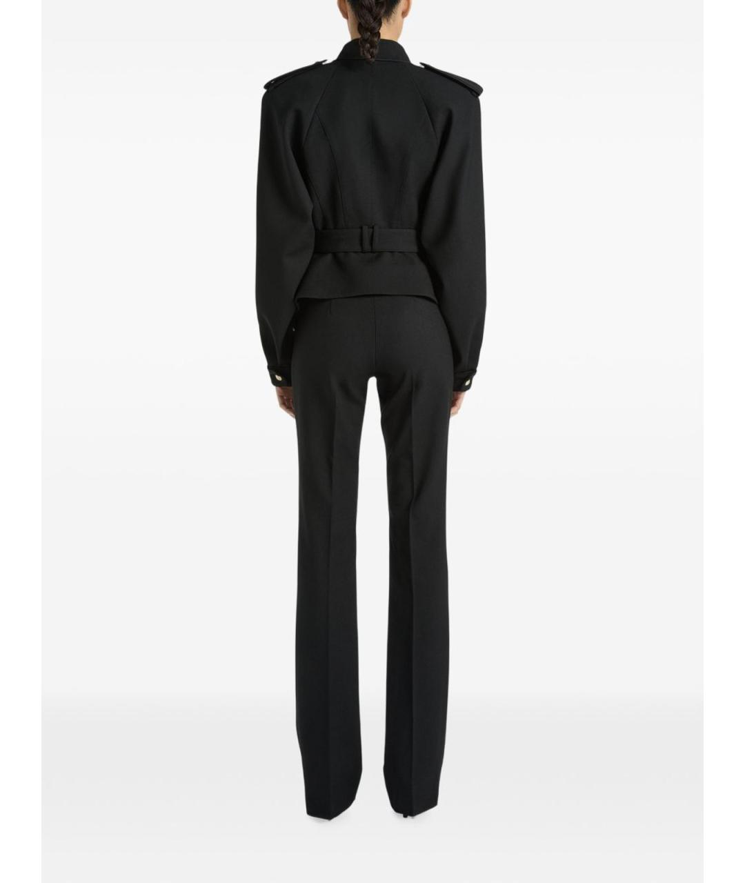 BALMAIN Черные брюки узкие, фото 6