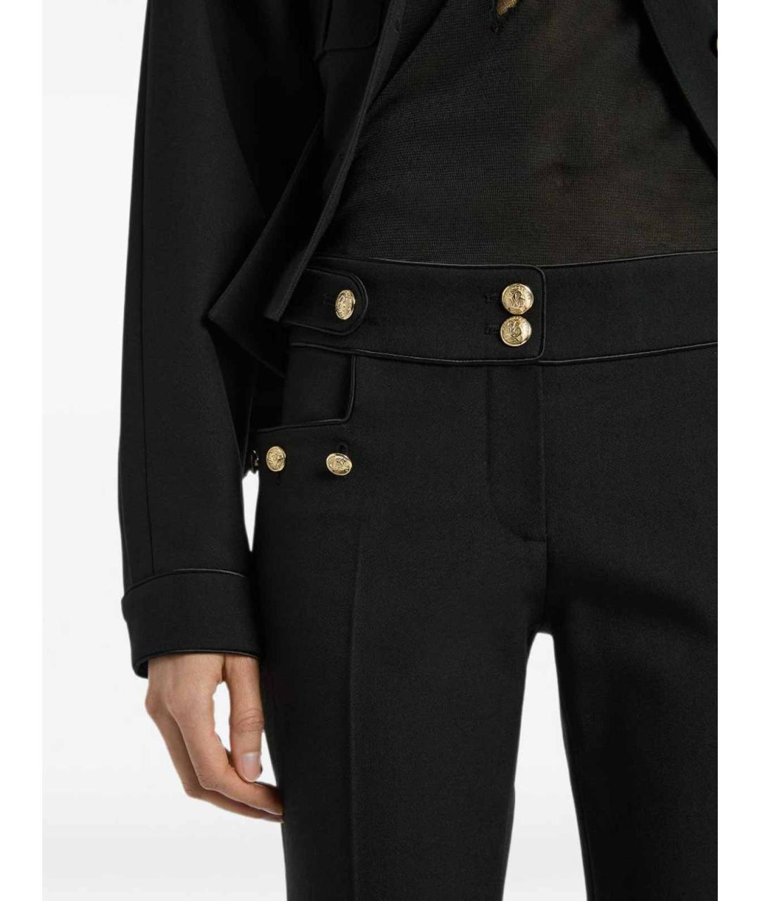 BALMAIN Черные брюки узкие, фото 2