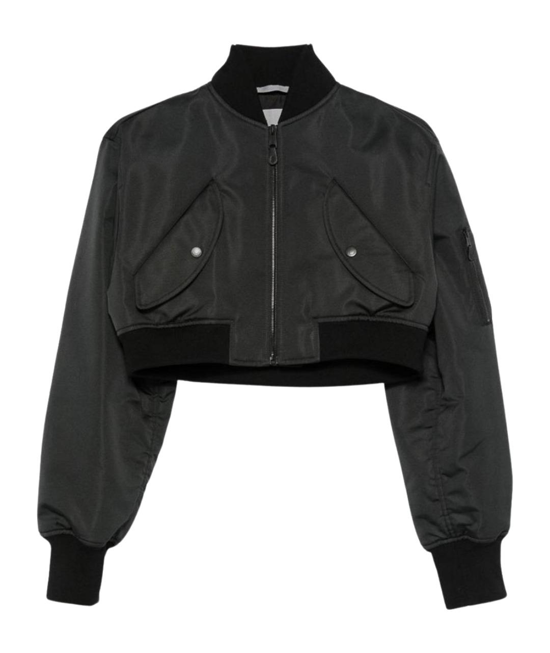 BALENCIAGA Черная полиэстеровая куртка, фото 1