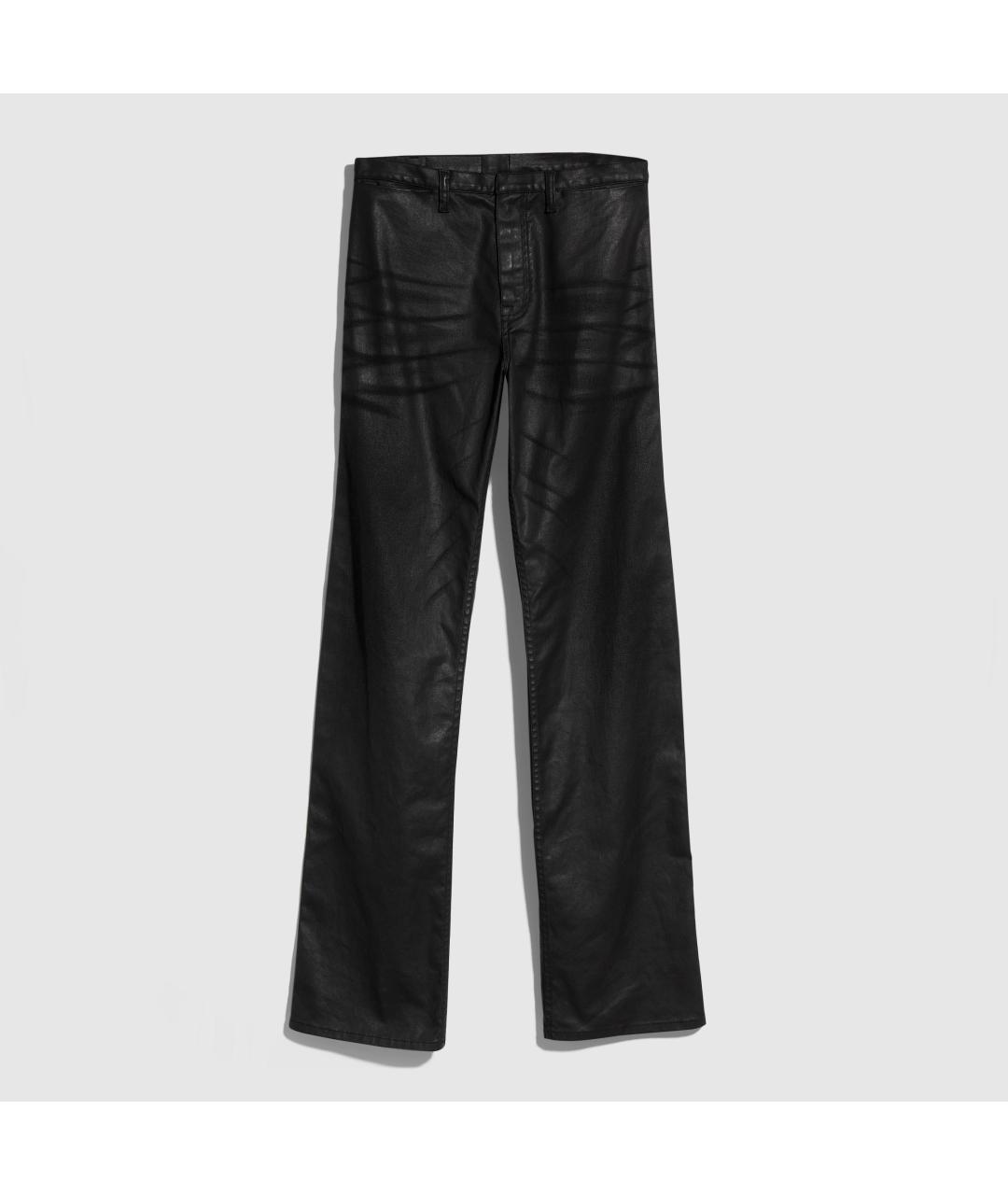 GUCCI Черные хлопковые прямые джинсы, фото 4