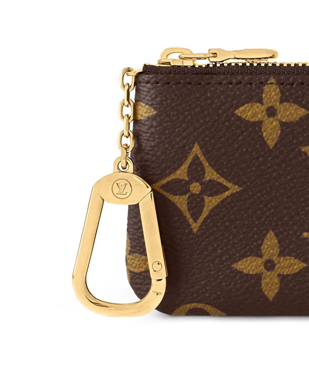 LOUIS VUITTON Коричневая ключница, фото 2