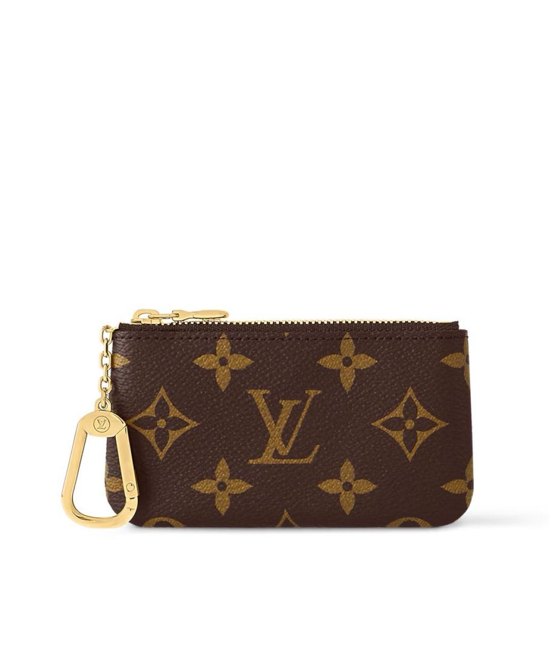 LOUIS VUITTON Коричневая ключница, фото 7