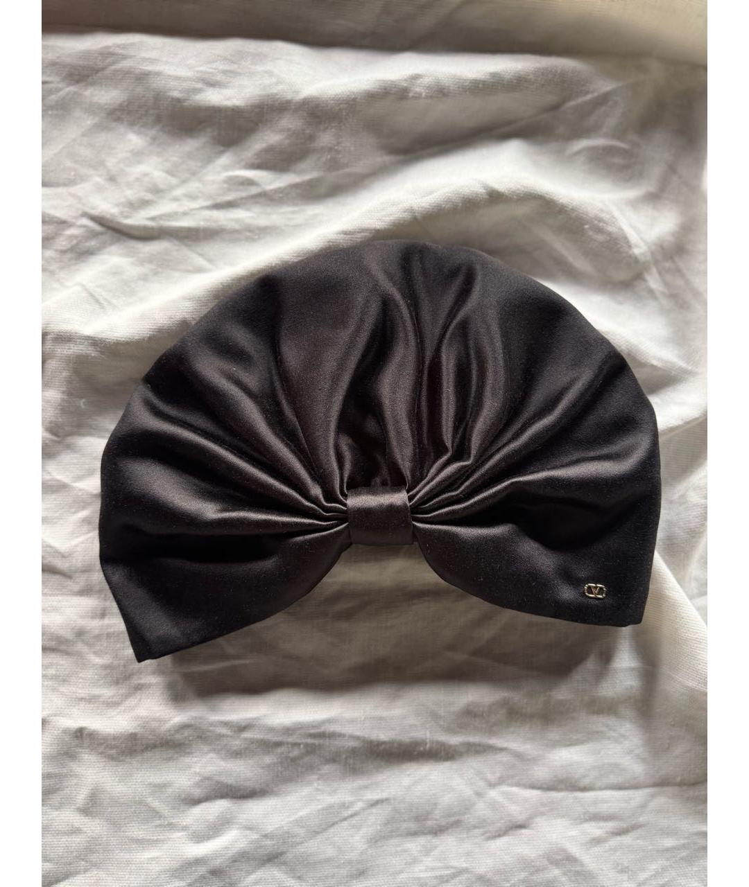 VALENTINO Черная шапка, фото 5