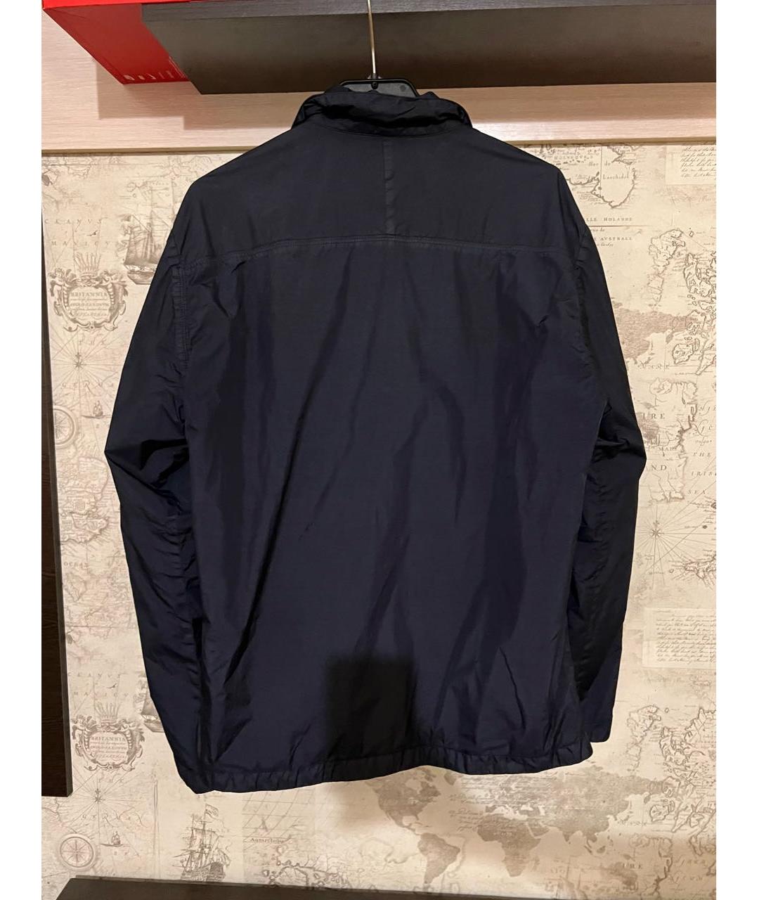 STONE ISLAND Темно-синяя куртка, фото 2