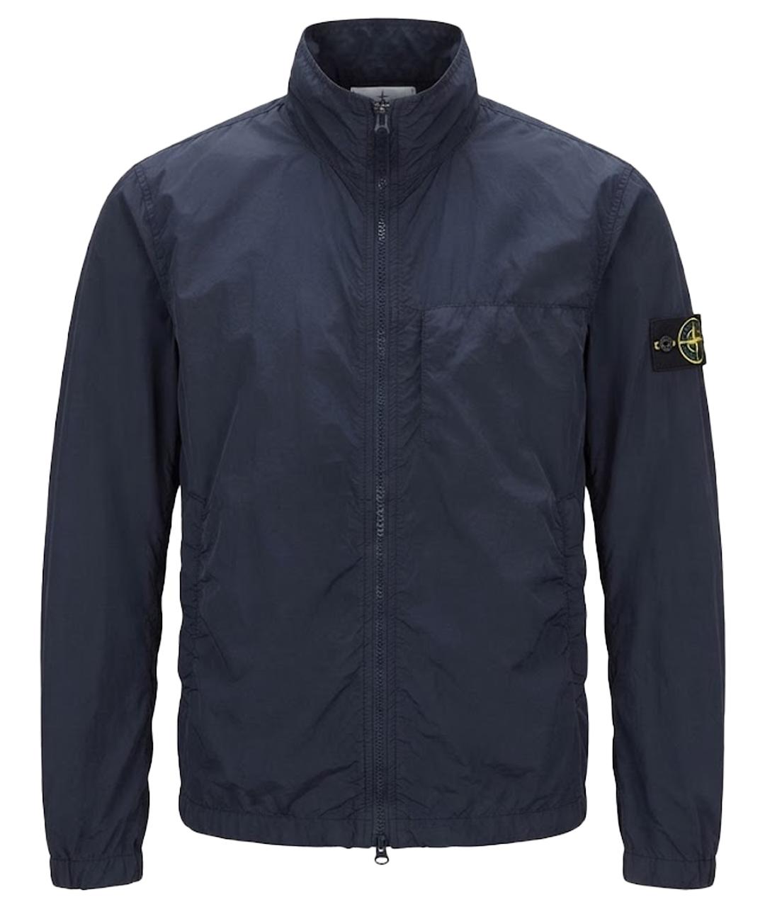 STONE ISLAND Темно-синяя куртка, фото 1