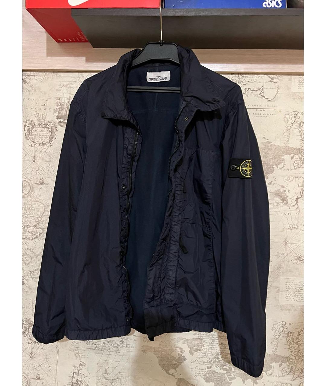 STONE ISLAND Темно-синяя куртка, фото 9