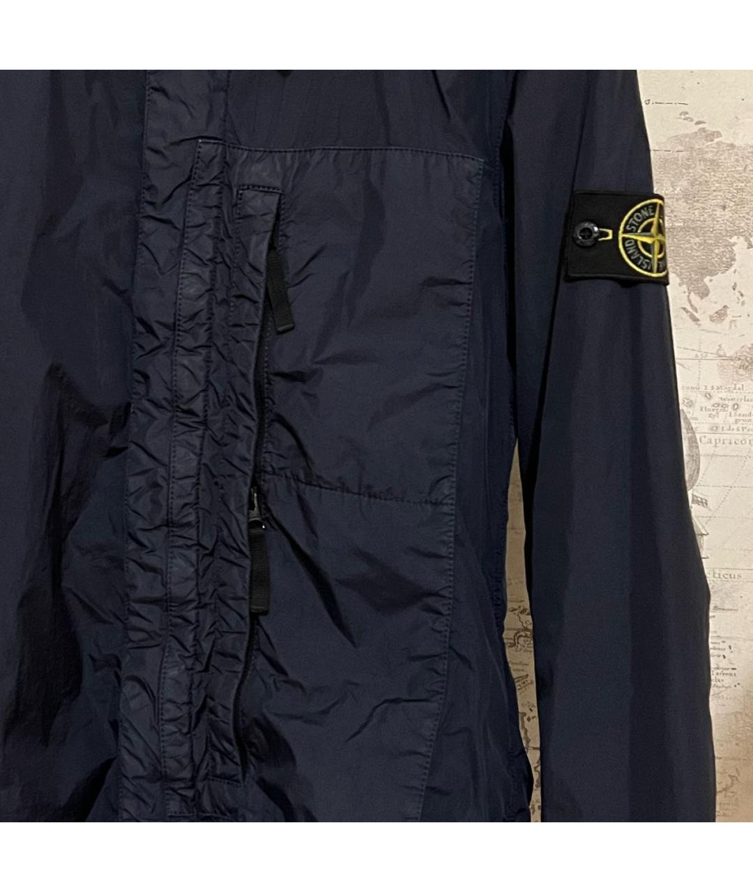 STONE ISLAND Темно-синяя куртка, фото 7