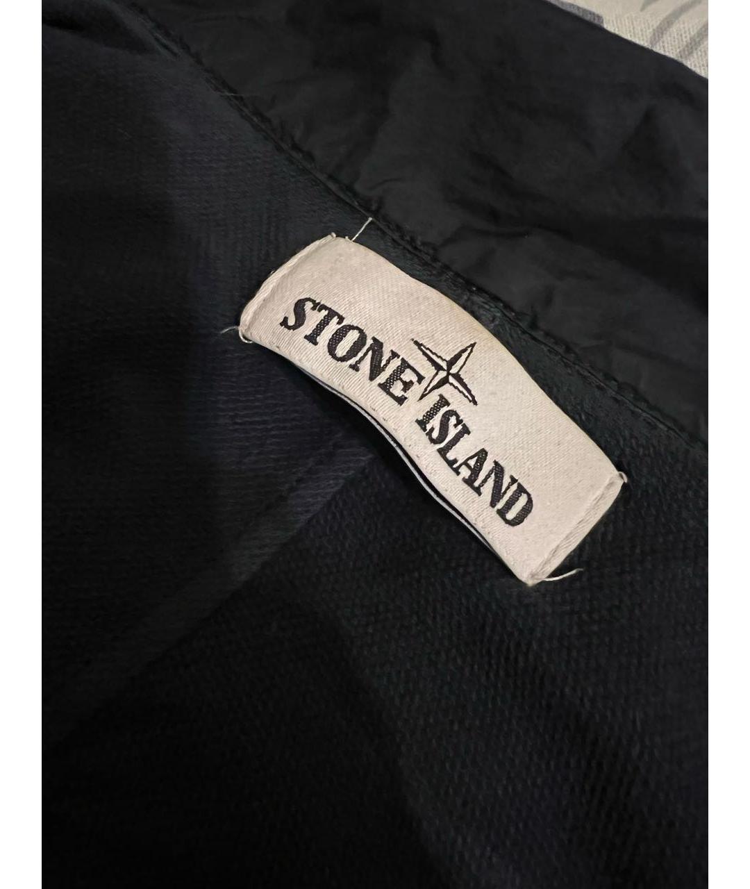 STONE ISLAND Темно-синяя куртка, фото 3