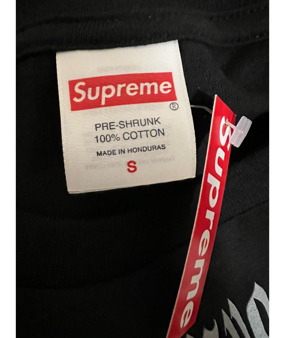SUPREME Мульти хлопковая футболка, фото 3