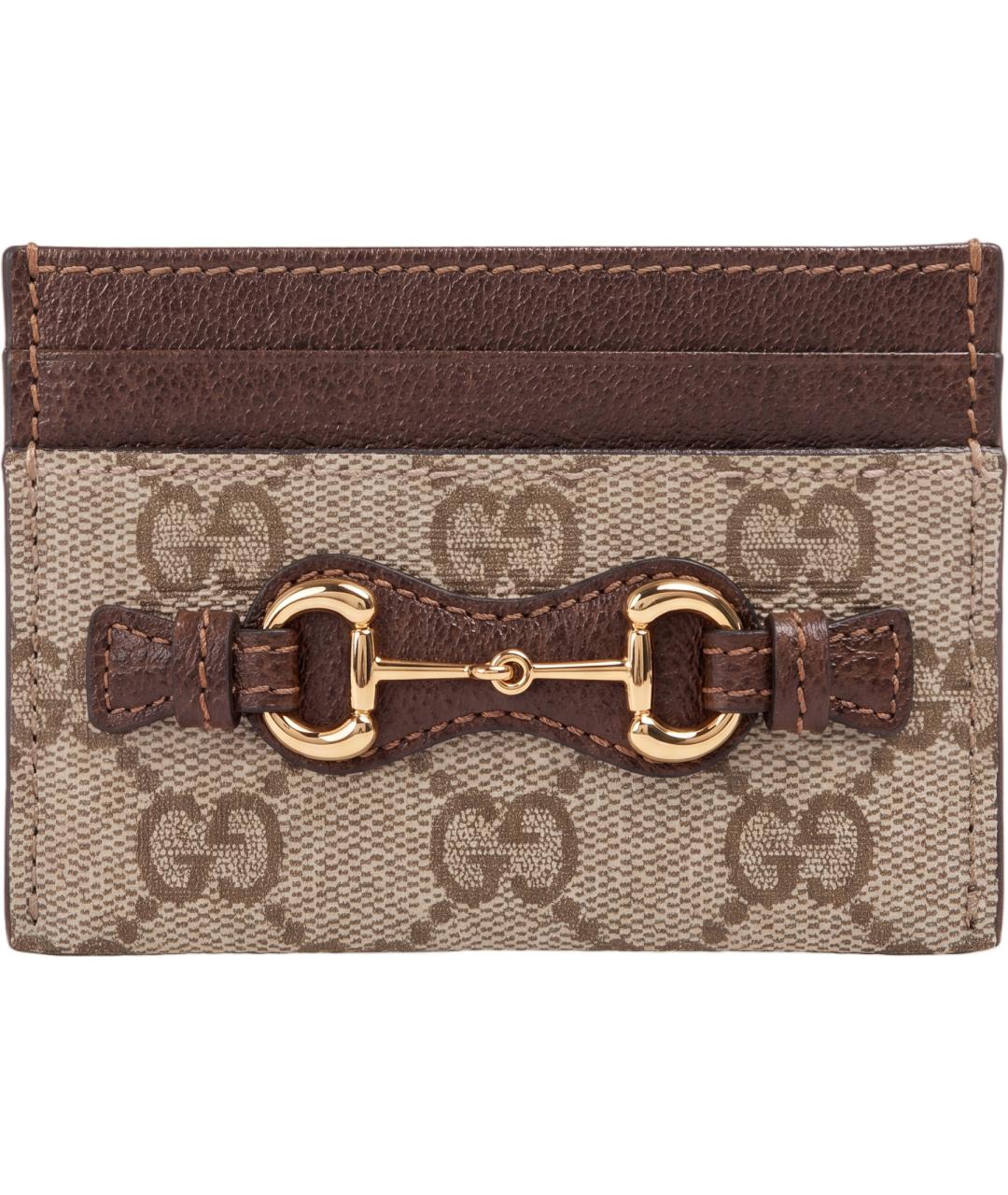 GUCCI Коричневый кардхолдер, фото 2