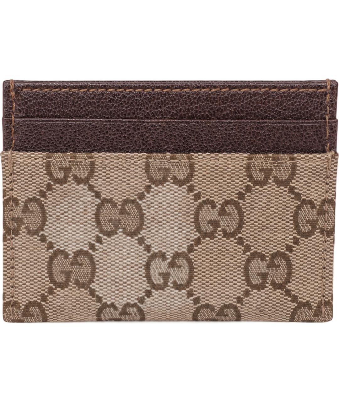 GUCCI Коричневый кардхолдер, фото 3