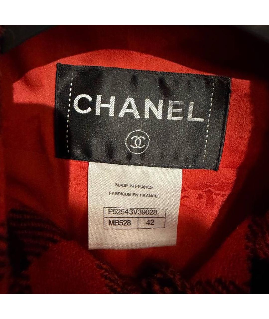 CHANEL Шерстяной жакет/пиджак, фото 4