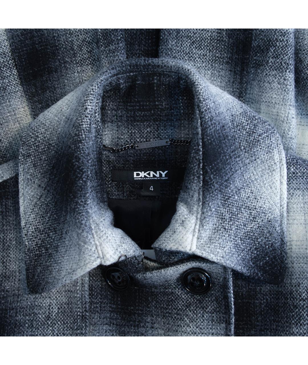 DKNY Серое пальто, фото 3