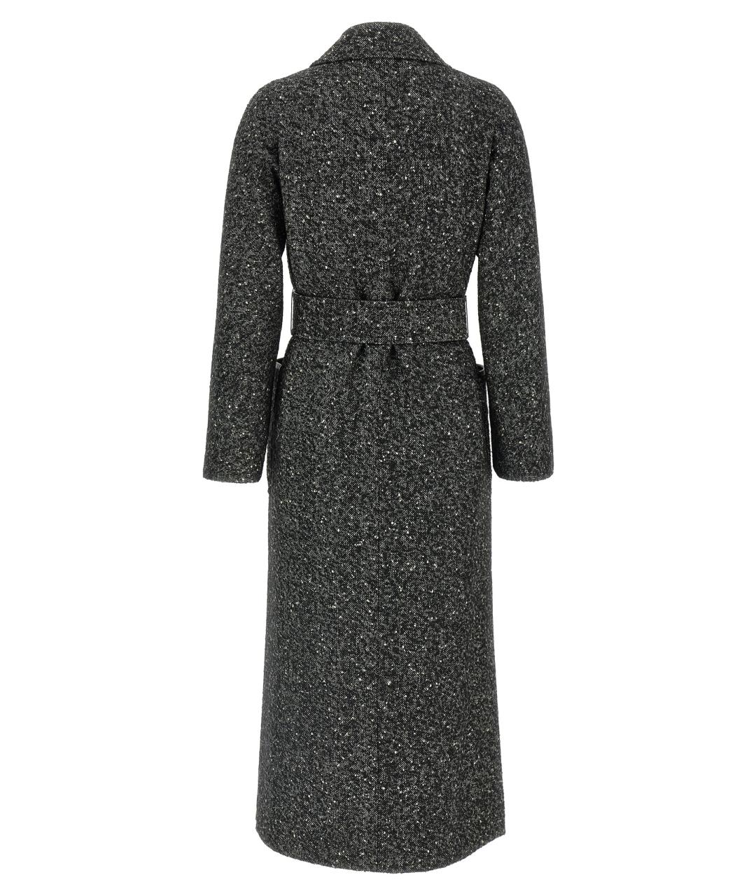 MAX MARA STUDIO Мульти шерстяное пальто, фото 2