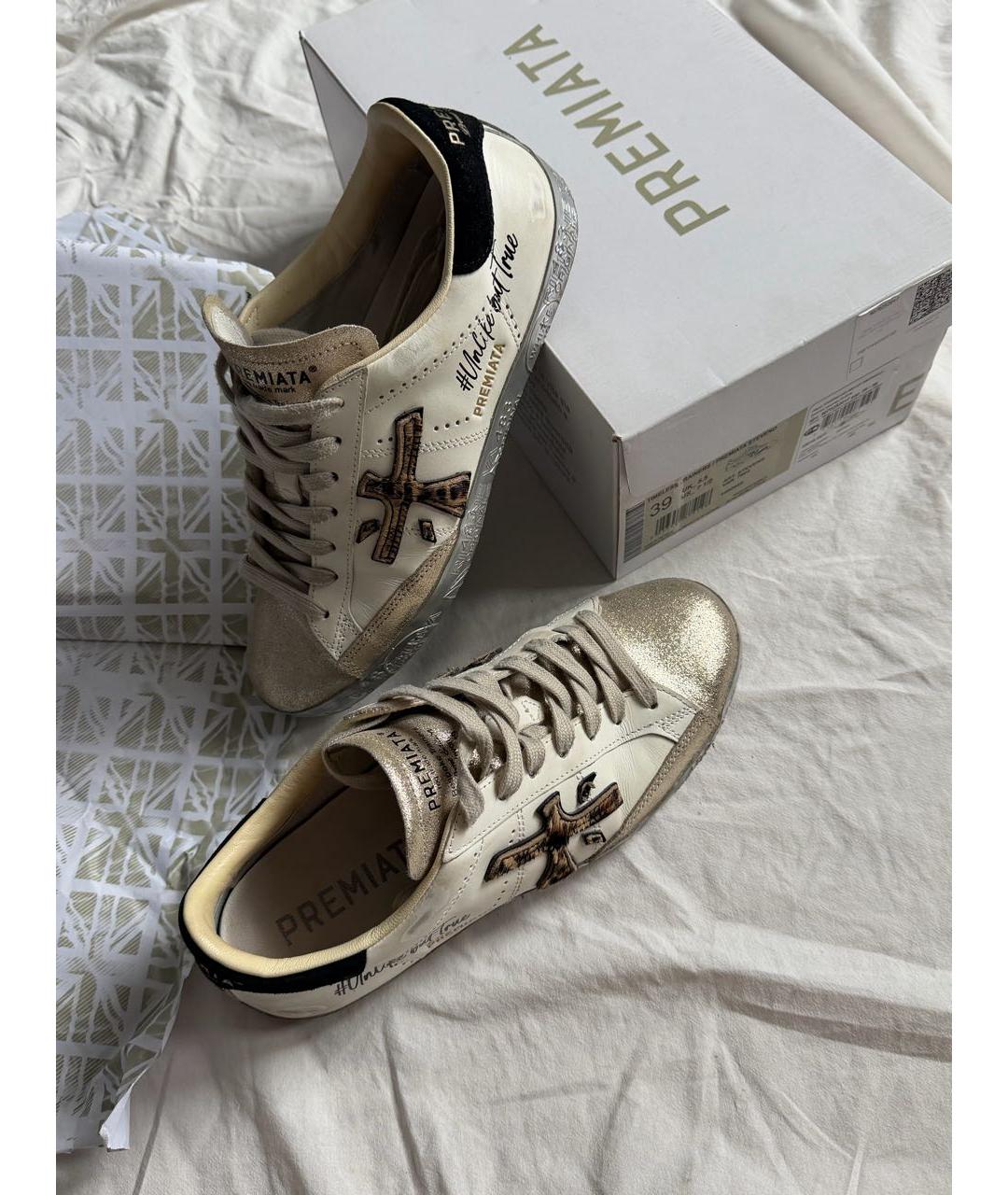 PREMIATA Кожаные кеды, фото 5