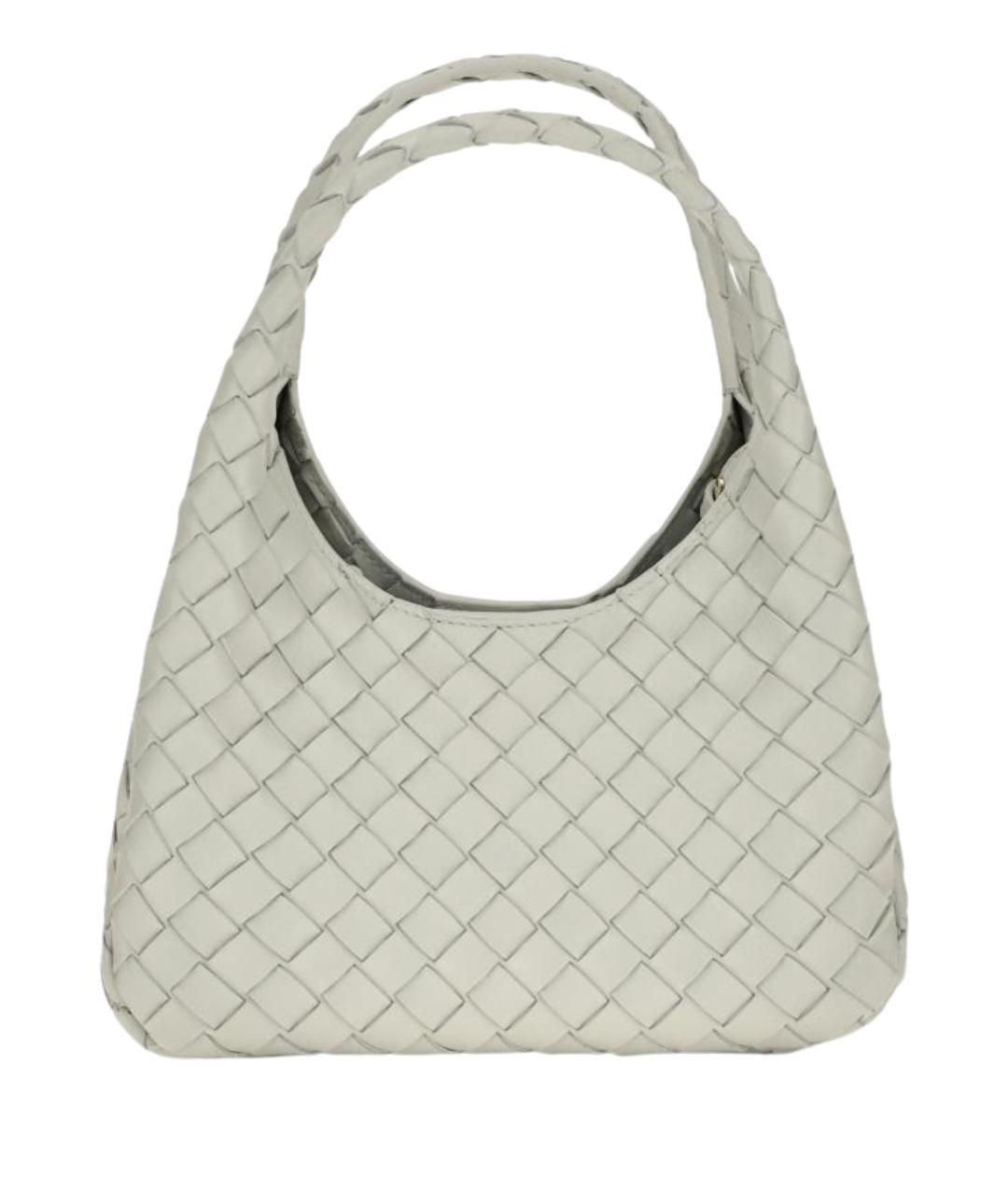 BOTTEGA VENETA Серая кожаная сумка тоут, фото 1