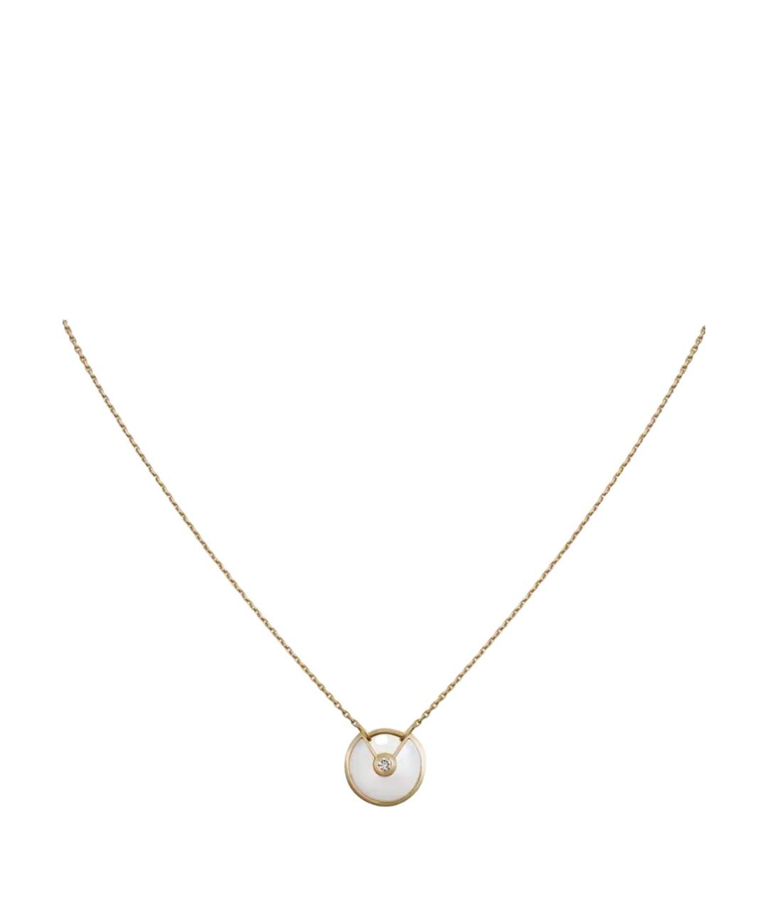 CARTIER Золотое колье из желтого золота, фото 1