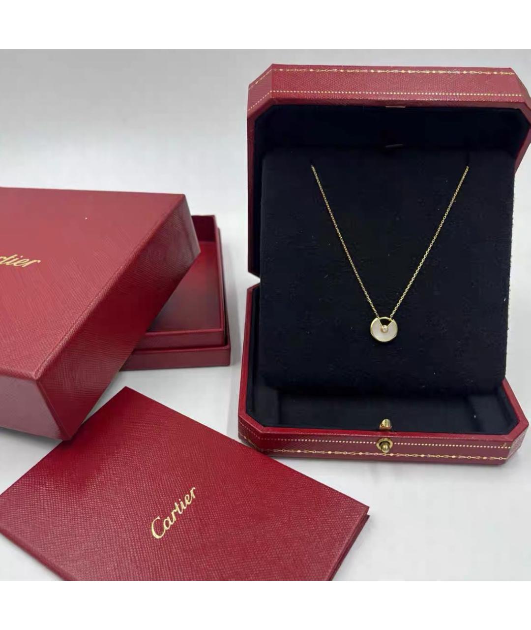 CARTIER Золотое колье из желтого золота, фото 2