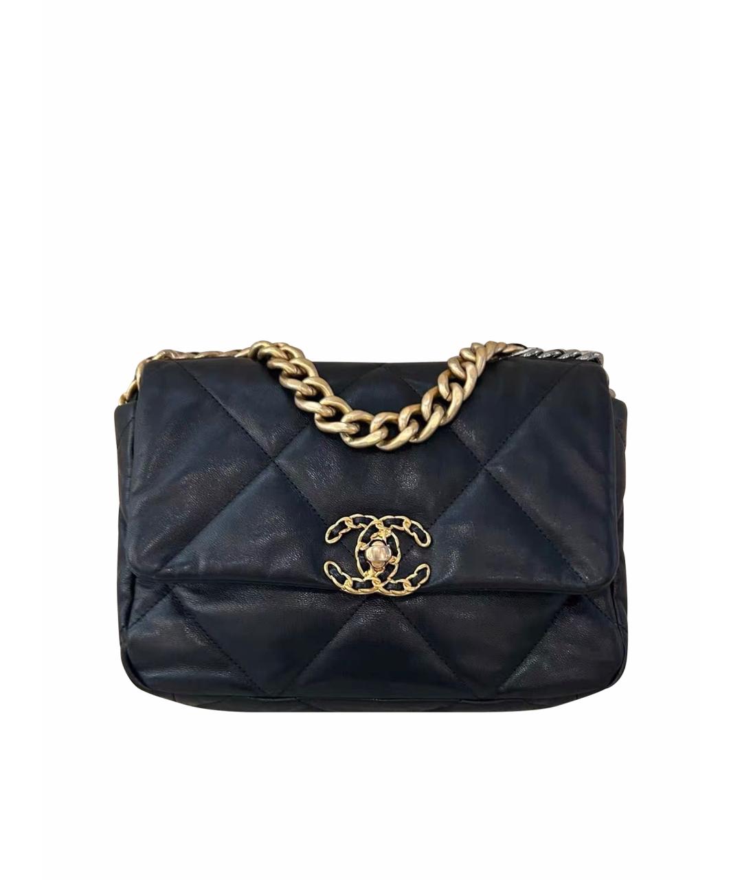 CHANEL Черная кожаная сумка тоут, фото 1
