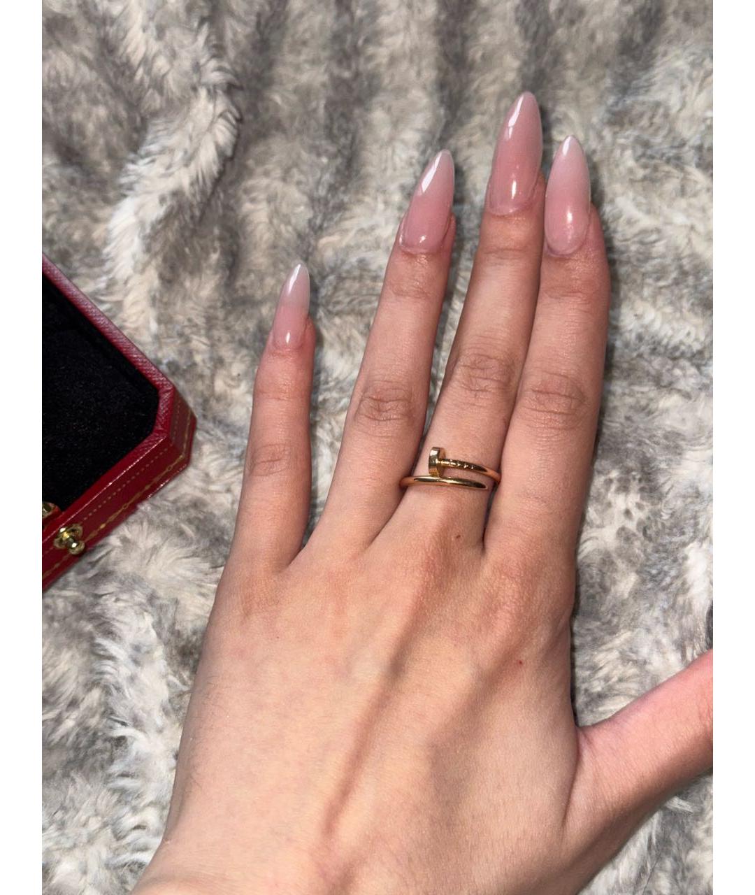 CARTIER Золотое кольцо из розового золота, фото 5
