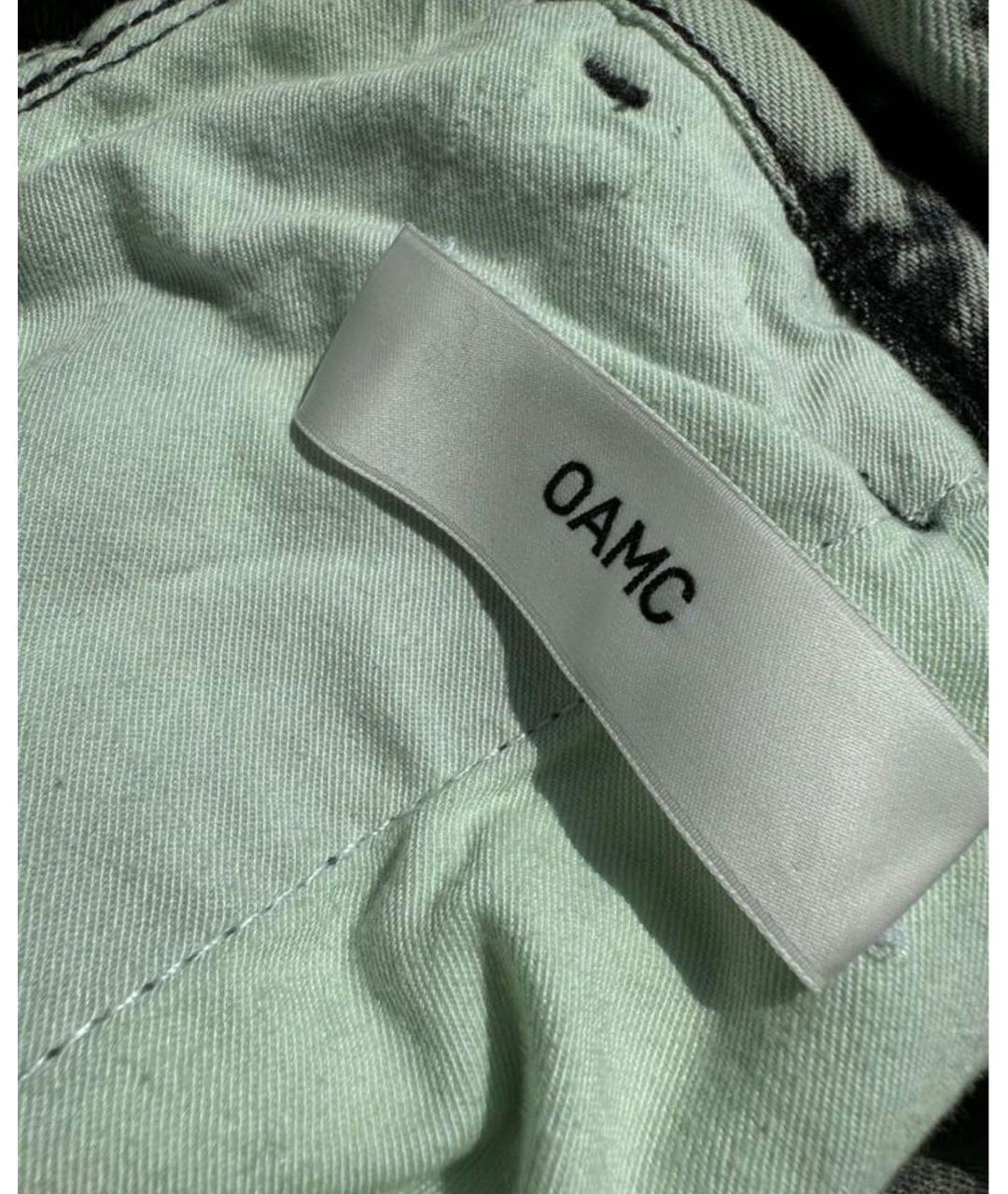 OAMC Мульти хлопковые прямые джинсы, фото 4