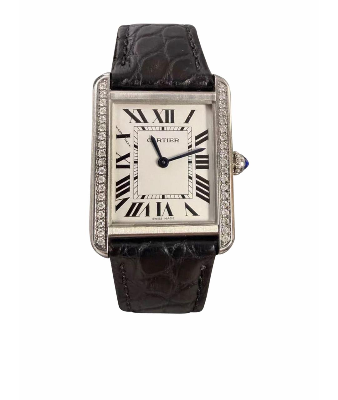 CARTIER Серебряные часы, фото 1