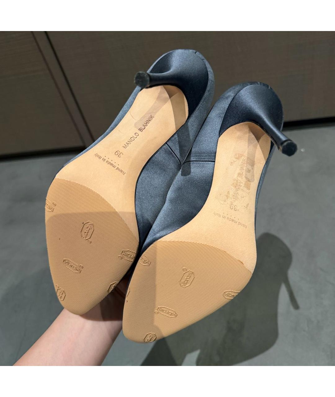 MANOLO BLAHNIK Серые туфли, фото 7