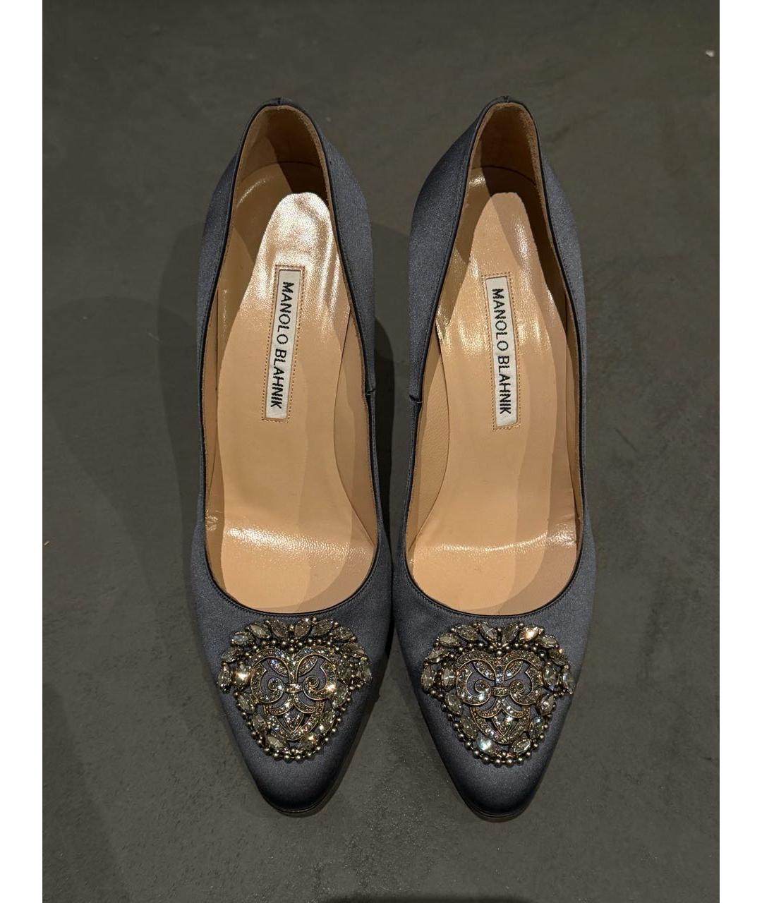 MANOLO BLAHNIK Серые туфли, фото 6
