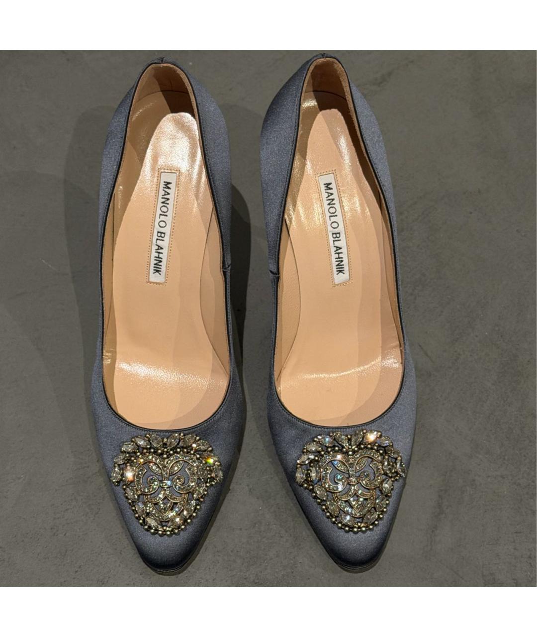 MANOLO BLAHNIK Серые туфли, фото 2