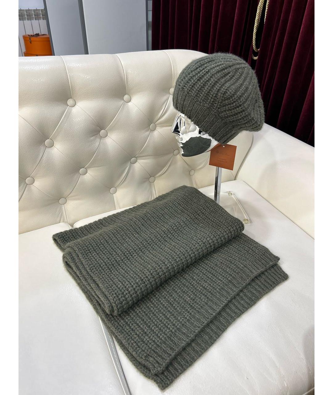 LORO PIANA Кашемировая шапка, фото 9